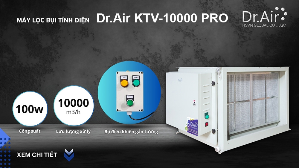 Máy lọc tĩnh điện