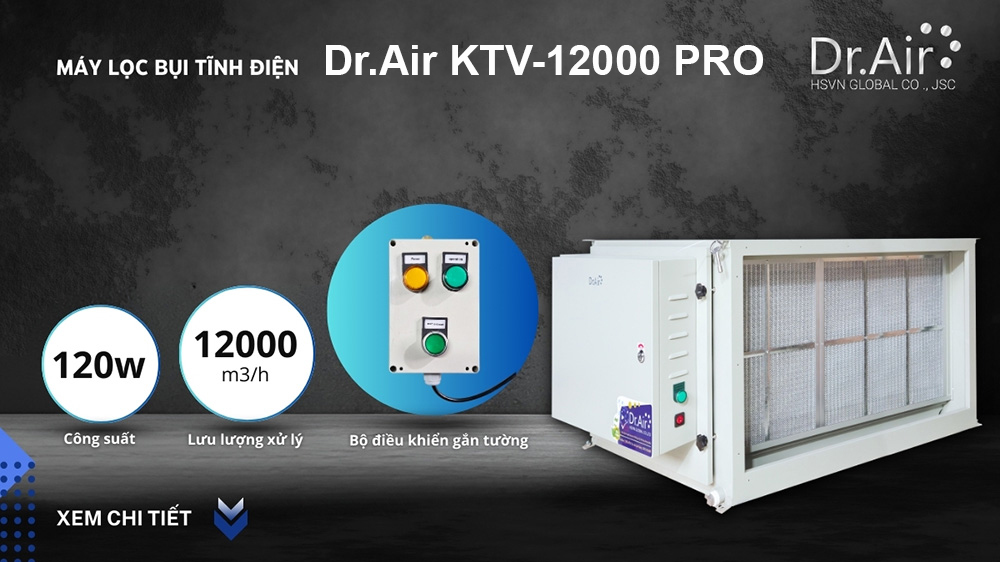 Máy lọc tĩnh điện