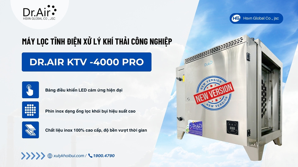 Máy lọc tĩnh điện